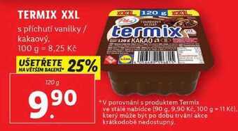 Lidl Termix xxl, 120 g nabídka