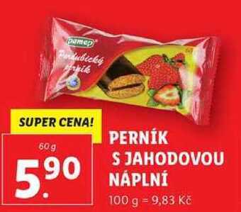 Lidl Perník s jahodovou náplní, 60 g nabídka