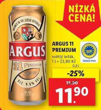 Lidl Argus 11 premium, 0,5 l nabídka