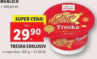 Lidl Treska exklusiv, 140 g nabídka
