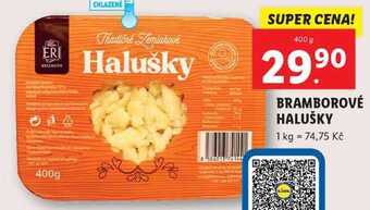Lidl Bramborové halušky, 400 g nabídka