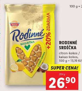Lidl Rodinné srdíčka, 204 g nabídka