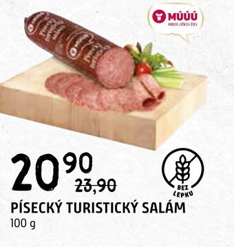 Terno PÍSECKÝ TURISTICKÝ SALÁM 100 g nabídka
