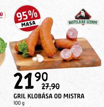 Terno GRIL KLOBÁSA OD MISTRA 100 g nabídka
