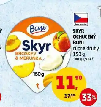 Penny Market Skyr ochucený boni, 150 g nabídka
