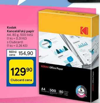 Kodak kancelářský papír a4, 80 g, 500 listů