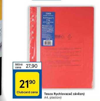 Tesco Tesco rychlovazač závěsný a4, plastový nabídka