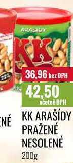 Ratio Kk arašídy pražené nesolené, 200 g nabídka