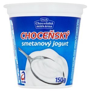 Ratio Choceňská mlékárna choceňský smetanový jogurt bílý 150g nabídka