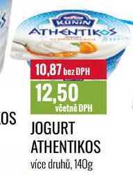 Ratio Jogurt athentikos, 140 g nabídka