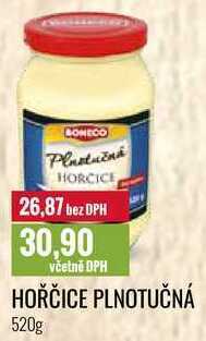 Ratio Hořčice plnotučná, 520 g nabídka