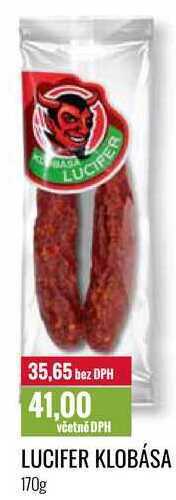 Ratio Lucifer klobása, 170 g nabídka