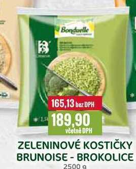 Ratio Zeleninové kostičky brunoise brokolice, 2500 g nabídka