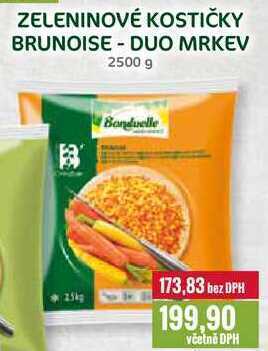 Ratio Zeleninové kostičky brunoise - duo mrkev, 2500 g nabídka