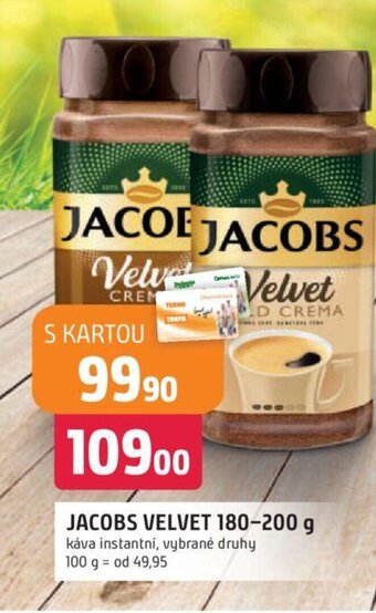 Trefa JACOBS VELVET 180-200 g nabídka