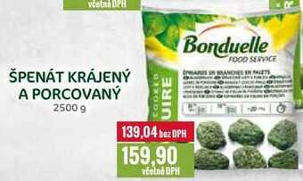 Ratio Špenát krájený a porcovaný, 2500 g nabídka