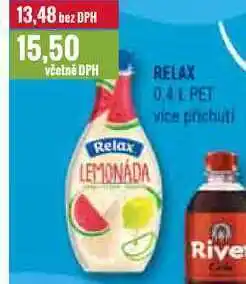 Ratio Relax, 0,4 l nabídka