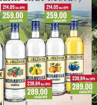 Ratio R. jelínek moravská 1 l, více druhů nabídka