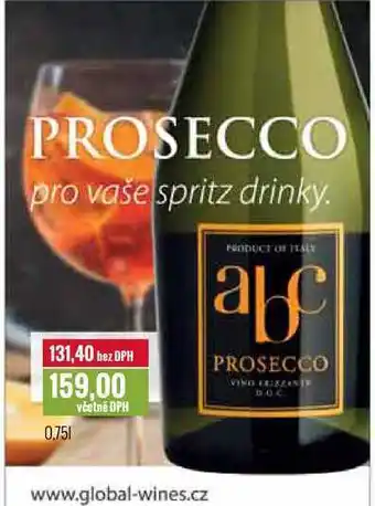 Ratio Prosecco, 0,75 l nabídka