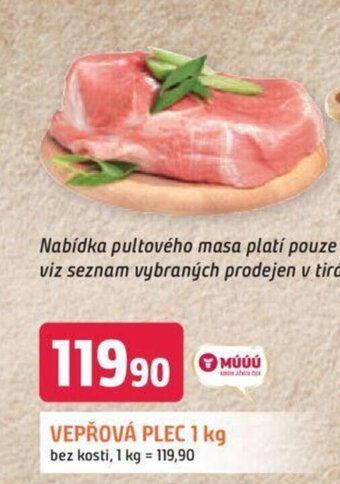 Trefa VEPŘOVÁ PLEC 1 kg nabídka