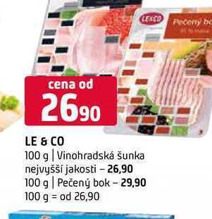 Le & co 100 g