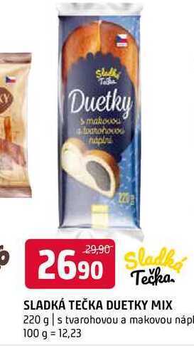 Terno Sladká tečka duetky mix 220 g nabídka