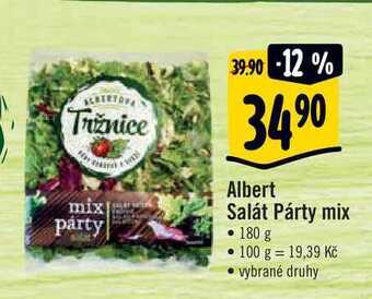 Albert Albert salát párty mix 180 g nabídka