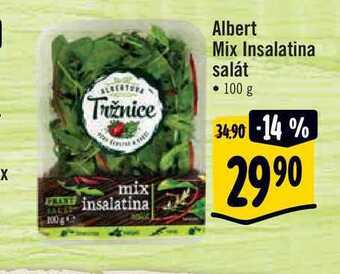 Albert Albert mix insalatina salát • 100 g nabídka