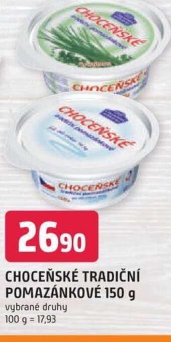 Trefa CHOCEŇSKÉ TRADIČNÍ POMAZÁNKOVÉ 150 g nabídka