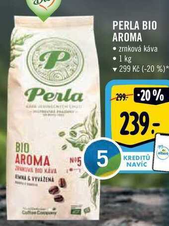 Albert Perla bio aroma • zrnková káva • 1 kg nabídka