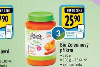 Albert Bio zeleninový příkrm 190 g nabídka