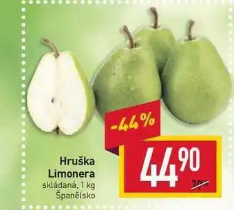 Billa Hruška limonera skládaná, 1 kg nabídka