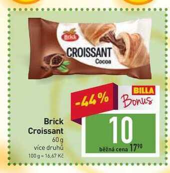 Billa Brick croissant 60 g nabídka