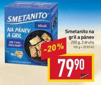 Billa Smetanito na gril a pánev 200 g nabídka