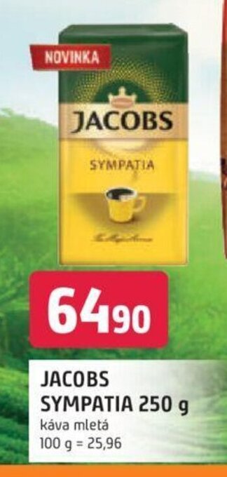 Trefa JACOBS SYMPATIA 250 g nabídka