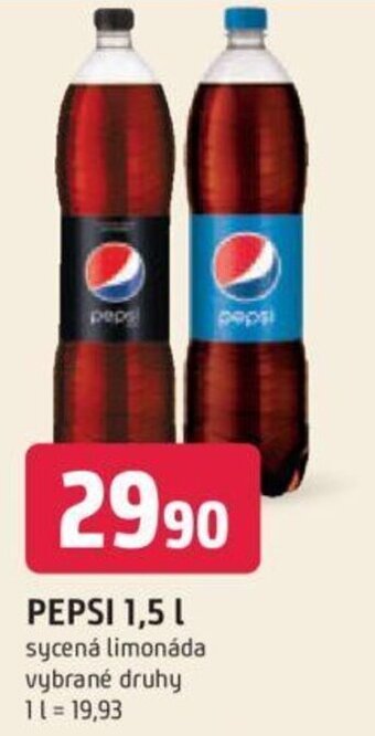 Trefa PEPSI 1,5 L nabídka