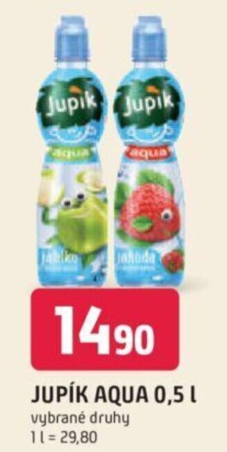 Trefa JUPÍK AQUA 0,5L nabídka