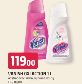 Trefa VANISH OXI ACTION 1L nabídka