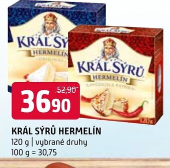 Terno KRÁL SÝRŮ HERMELÍN nabídka