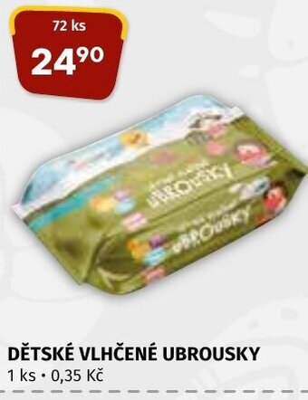 Terno DĚTSKÉ VLHČENÉ UBROUSKY nabídka