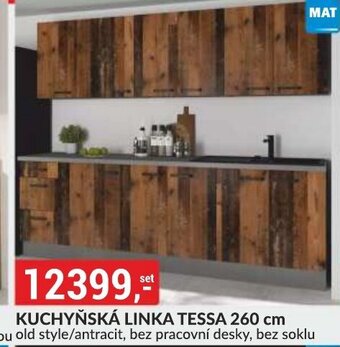 Baumax KUCHYŇSKÁ LINKA TESSA 260 cm nabídka