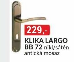 Baumax KLIKA LARGO BB 72 nikl/sátén antická mosaz nabídka