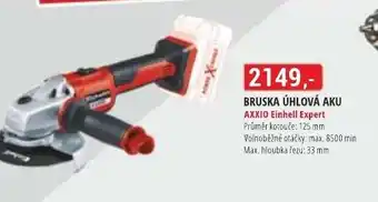 Baumax BRUSKA ÚHLOVÁ AKU AXXIO Einhell Expert nabídka