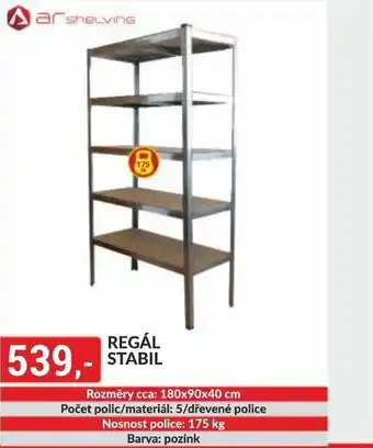 Baumax REGÁL STABIL nabídka