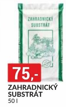 Baumax ZAHRADNICKÝ SUBSTRÁT nabídka