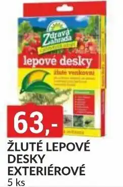 Baumax ŽLUTÉ LEPOVÉ DESKY EXTERIÉROVÉ nabídka