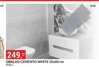 Baumax Obklad cemento white nabídka