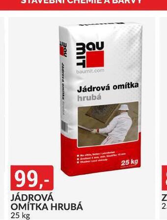 Baumax Jádrová omítka hrubá nabídka