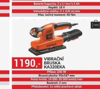 Baumax Vibrační bruska nabídka