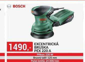 Excentrická bruska bosch